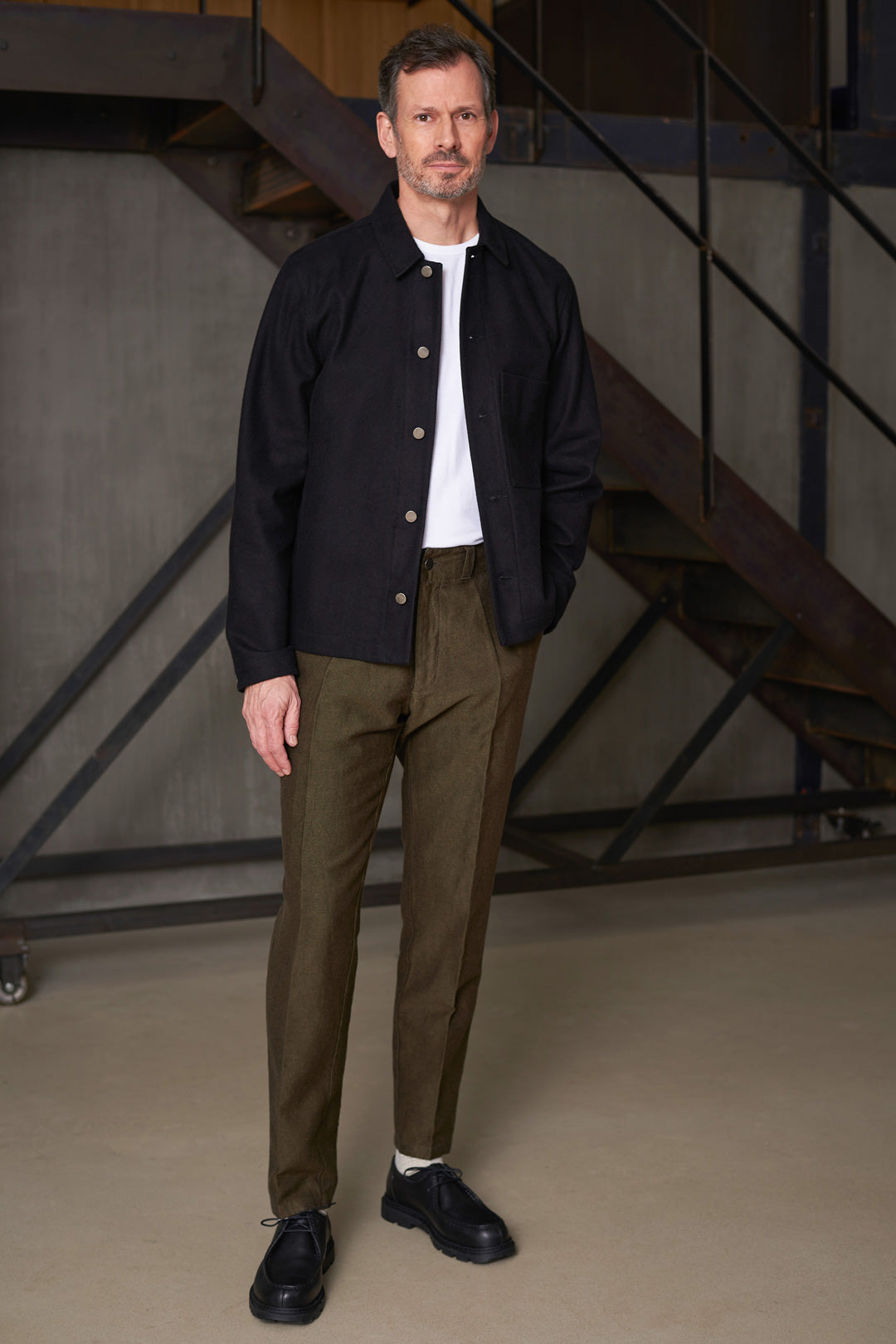 Moleskin Jacket Asir Black