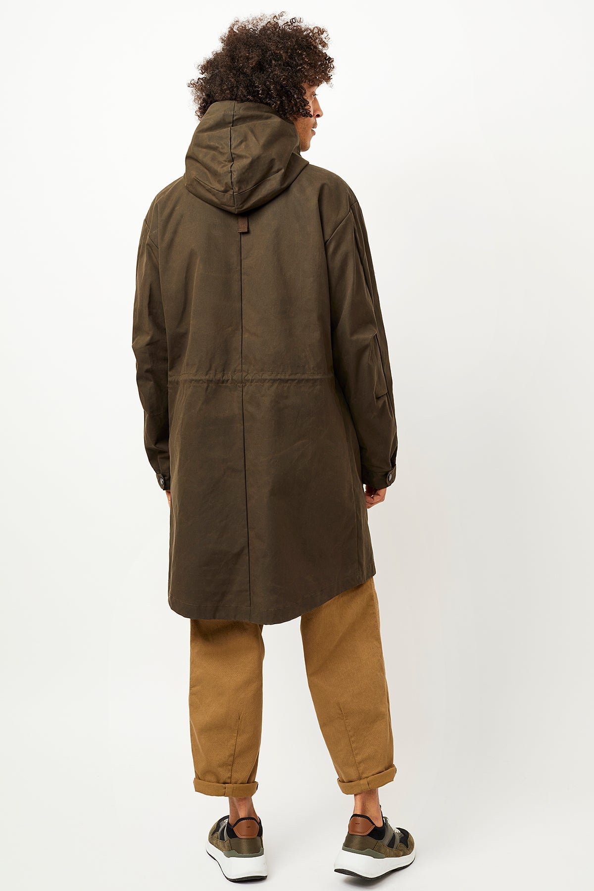 Stockton Parka Military Waxed - LANGERCHEN