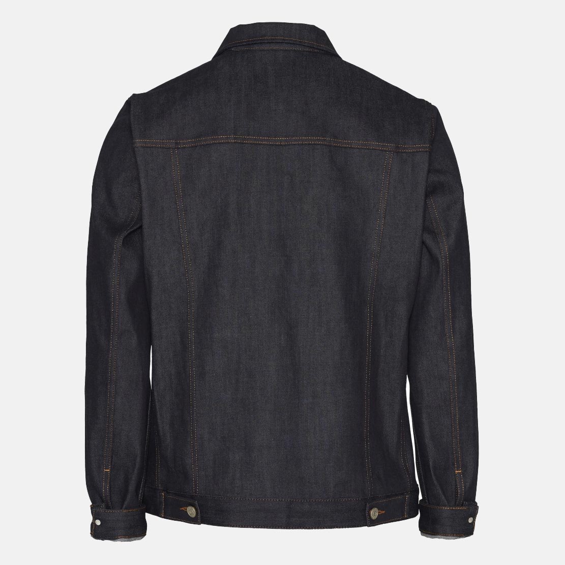 Fry Raw Blue Selvedge Denim Jacket - KNOWLEDGE COTTON APPAREL