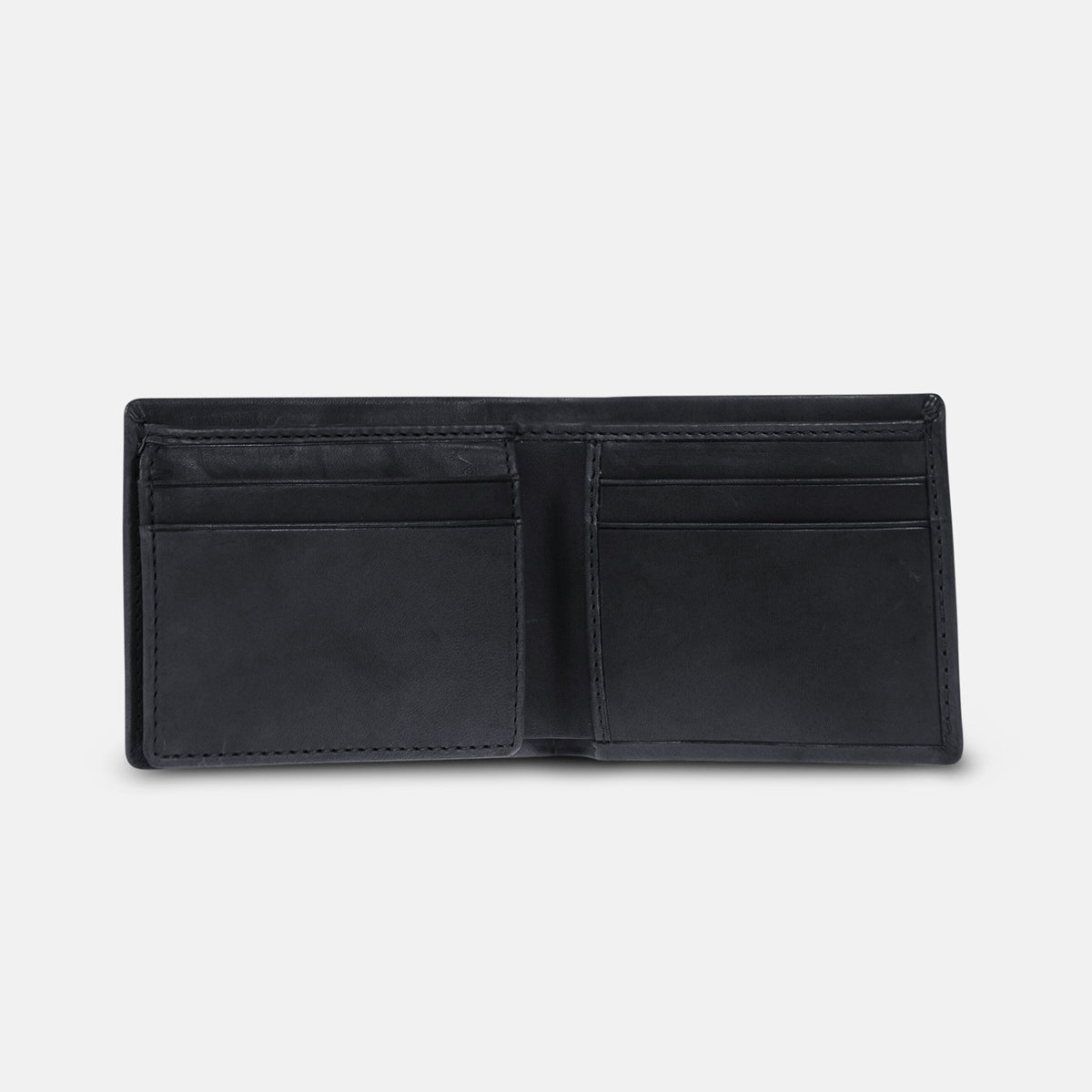 Plånbok Naturgarvat Skinn Svart - O MY BAG