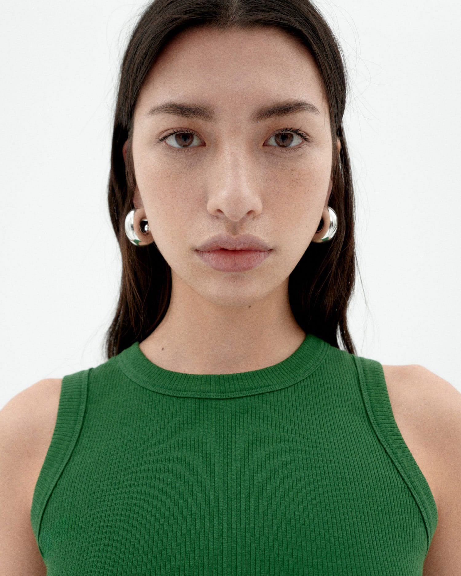 Juliette Tank Top Green Dill