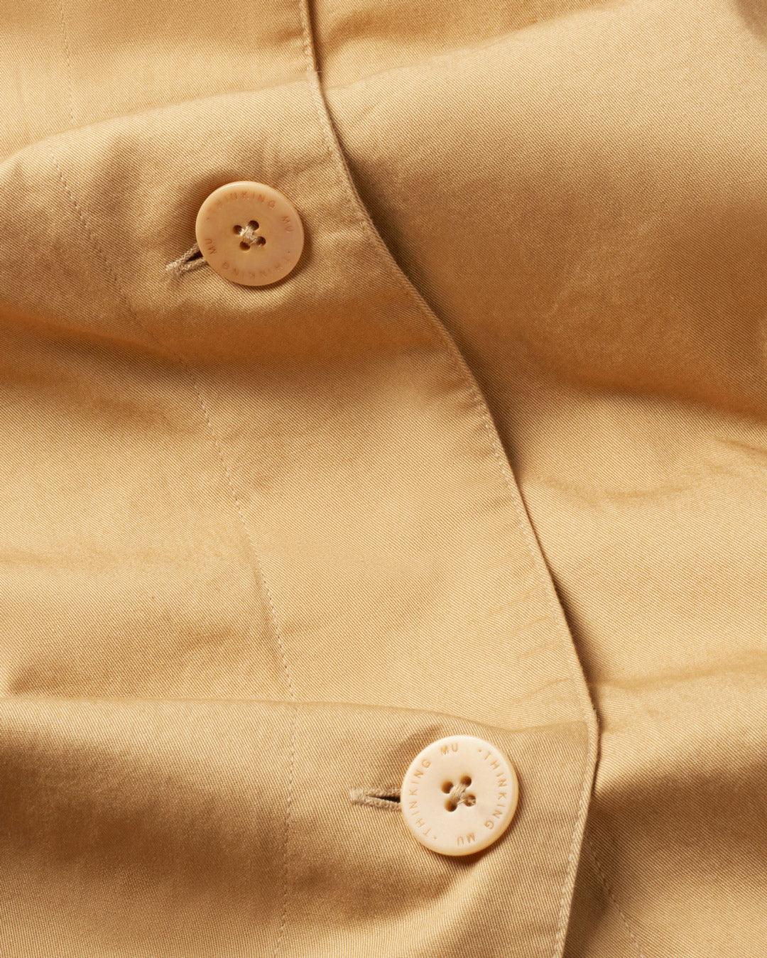 Macarena Trench Coat Camel - THINKING MU