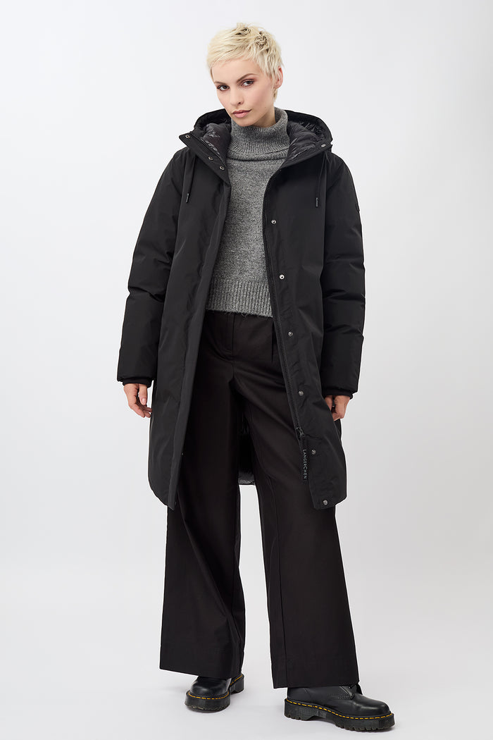 Coat Karron Black - LANGERCHEN