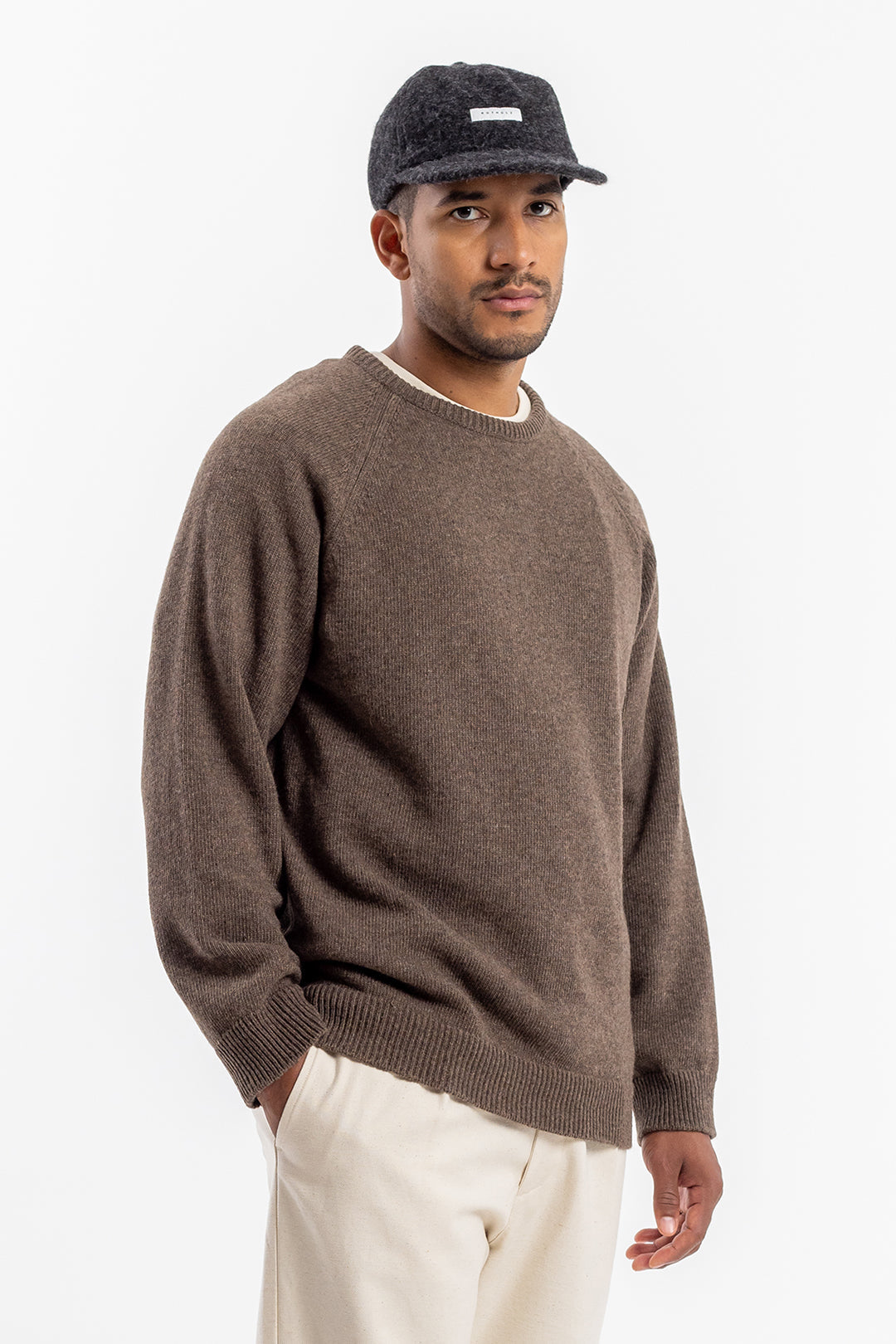 Floppy Wool Cap Anthracite - ROTHOLZ