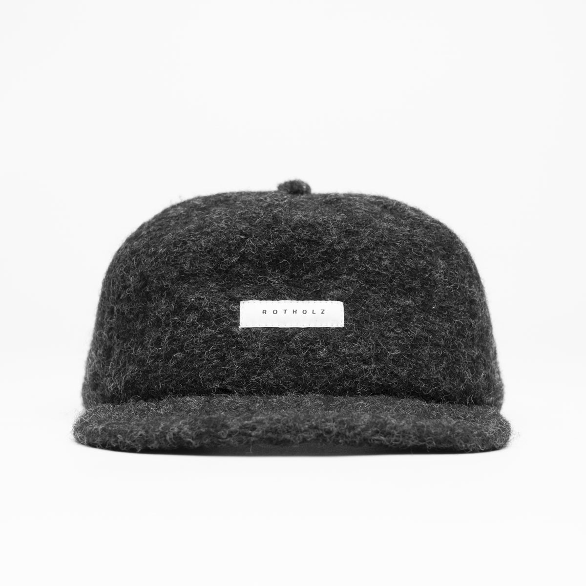 Floppy Wool Cap Anthracite - ROTHOLZ