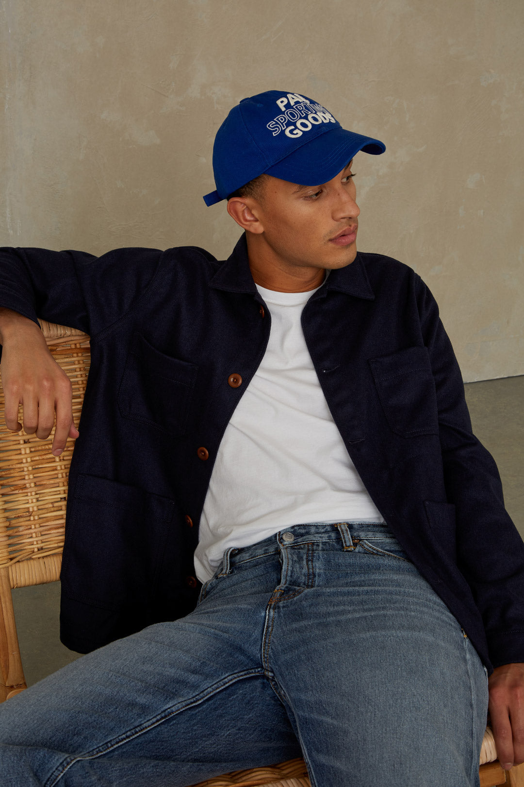 Duncan Wool Jacket Navy - KINGS OF INDIGO