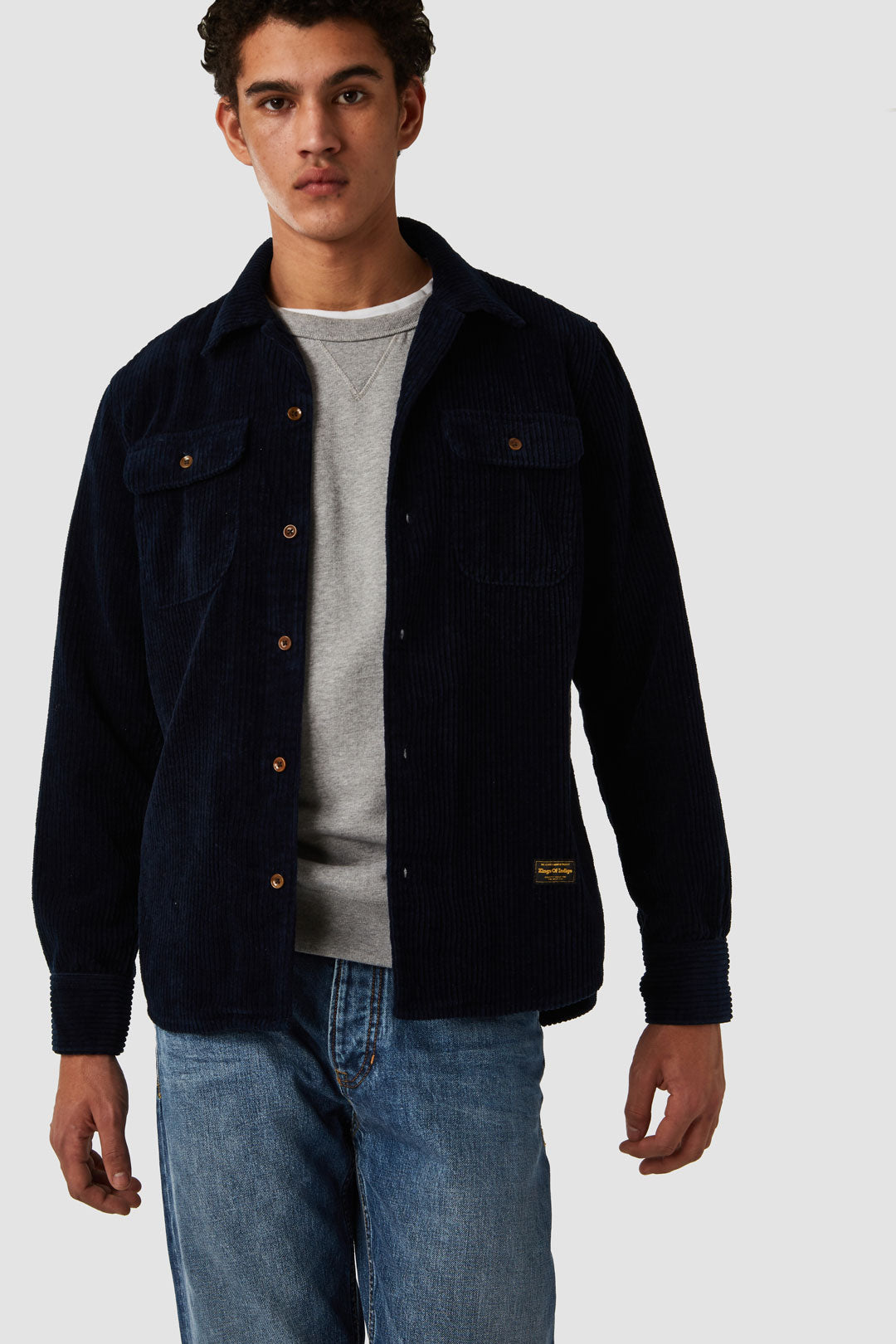 Hakan Corduroy Navy - KINGS OF INDIGO