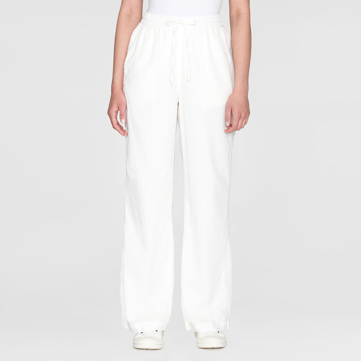 Posey Loose Stripe Structure Pants - KNOWLEDGE COTTON APPAREL