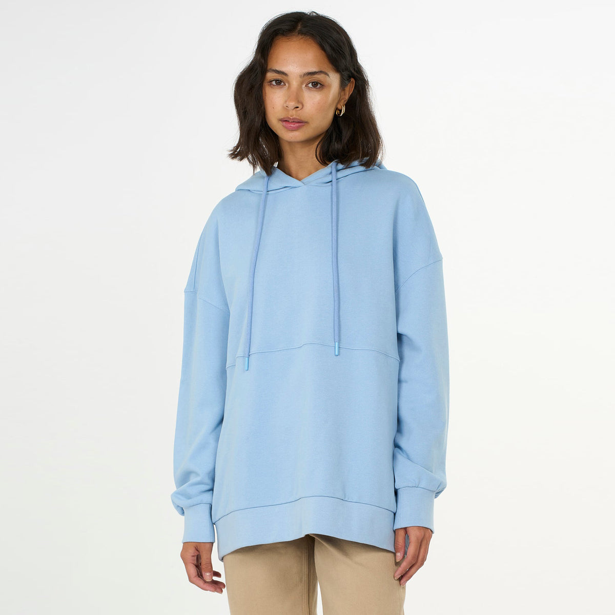 Hoodie Airy Blue - KNOWLEDGE COTTON APPAREL