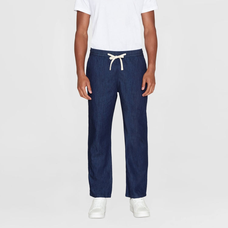Loose Indigo Denim Pants - KNOWLEDGE COTTON APPAREL
