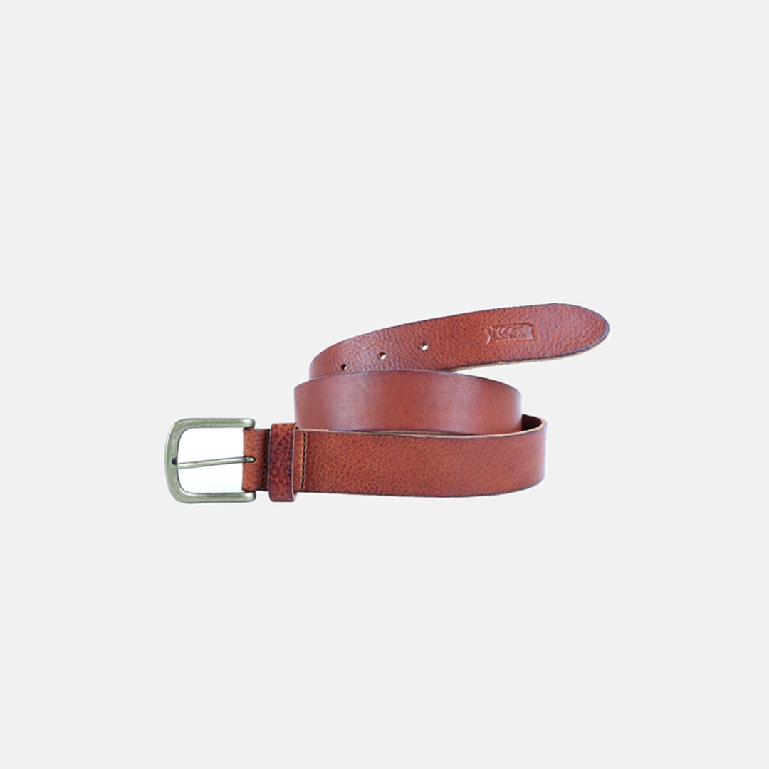 Skärp 4cm - Brunt - KINGS OF INDIGO
