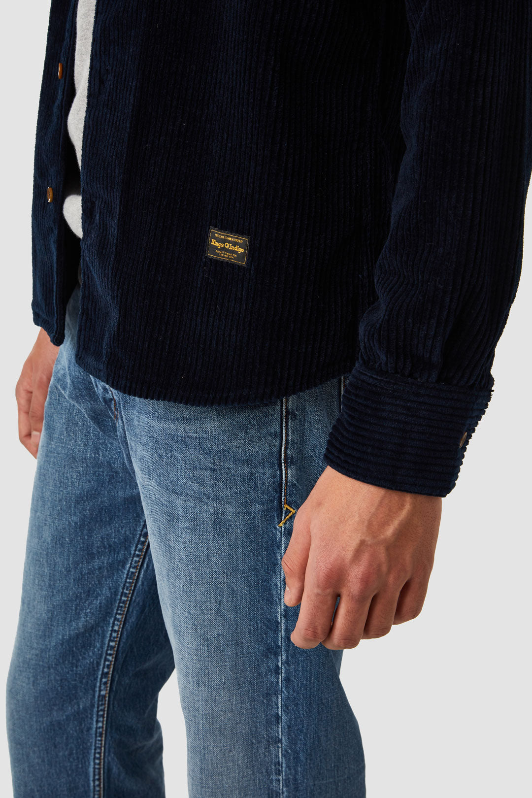 Hakan Corduroy Navy - KINGS OF INDIGO