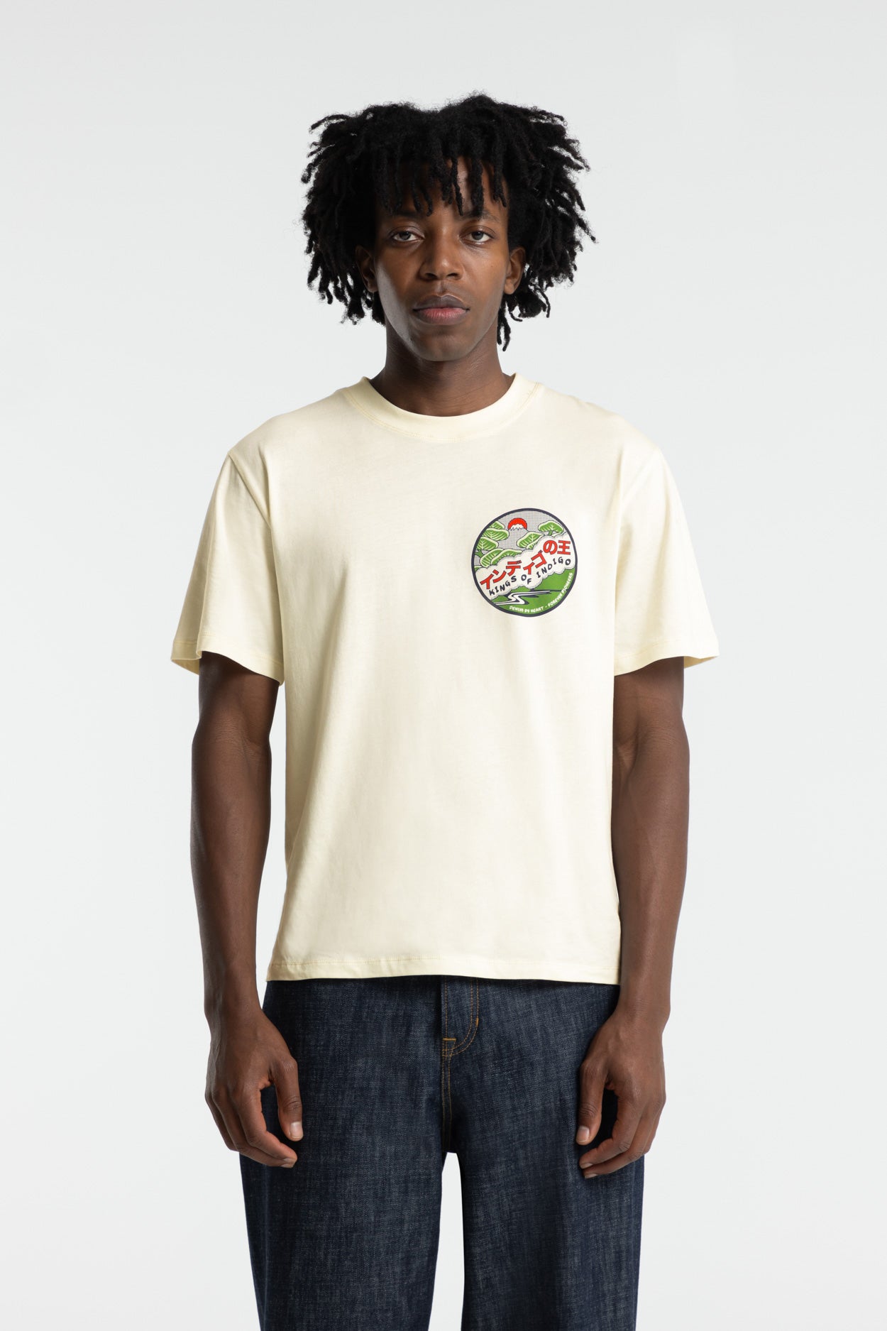 T-shirt Herr Penda Cloud Dancer