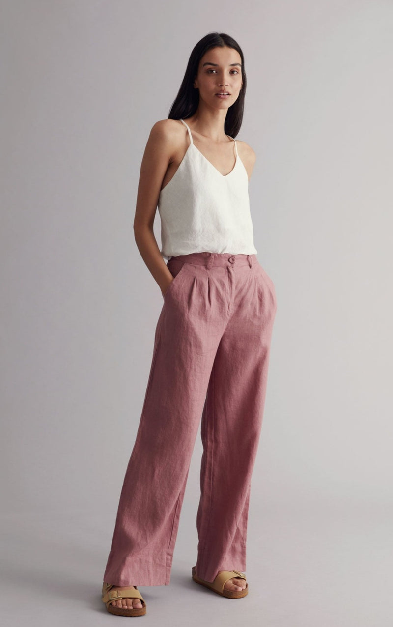 Lion Linen Dusty Pink - KOMODO