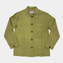 Railway Handwoven Hemp Blend Jacket Olive Green