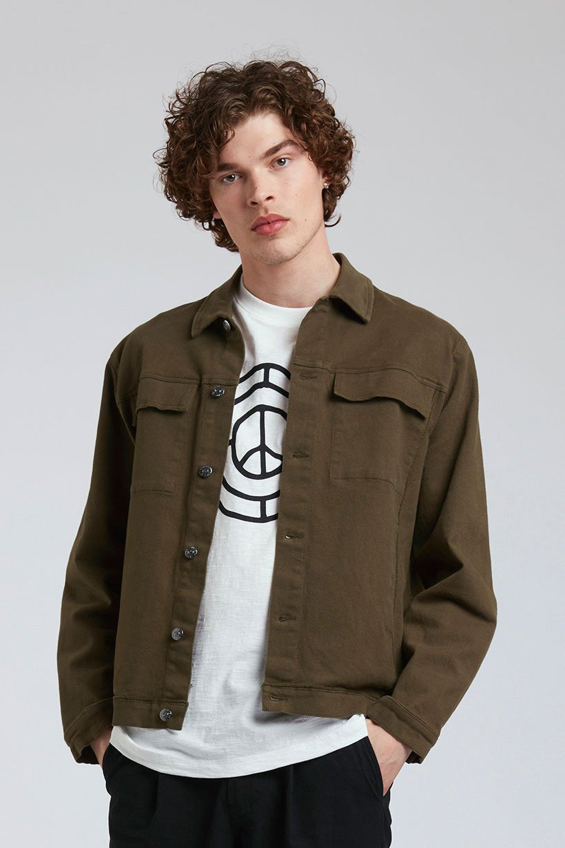 Sky Garden Jacket Khaki - KOMODO