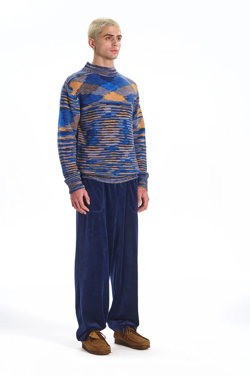 Teruma Lambswool Knitted Jumper Cobalt