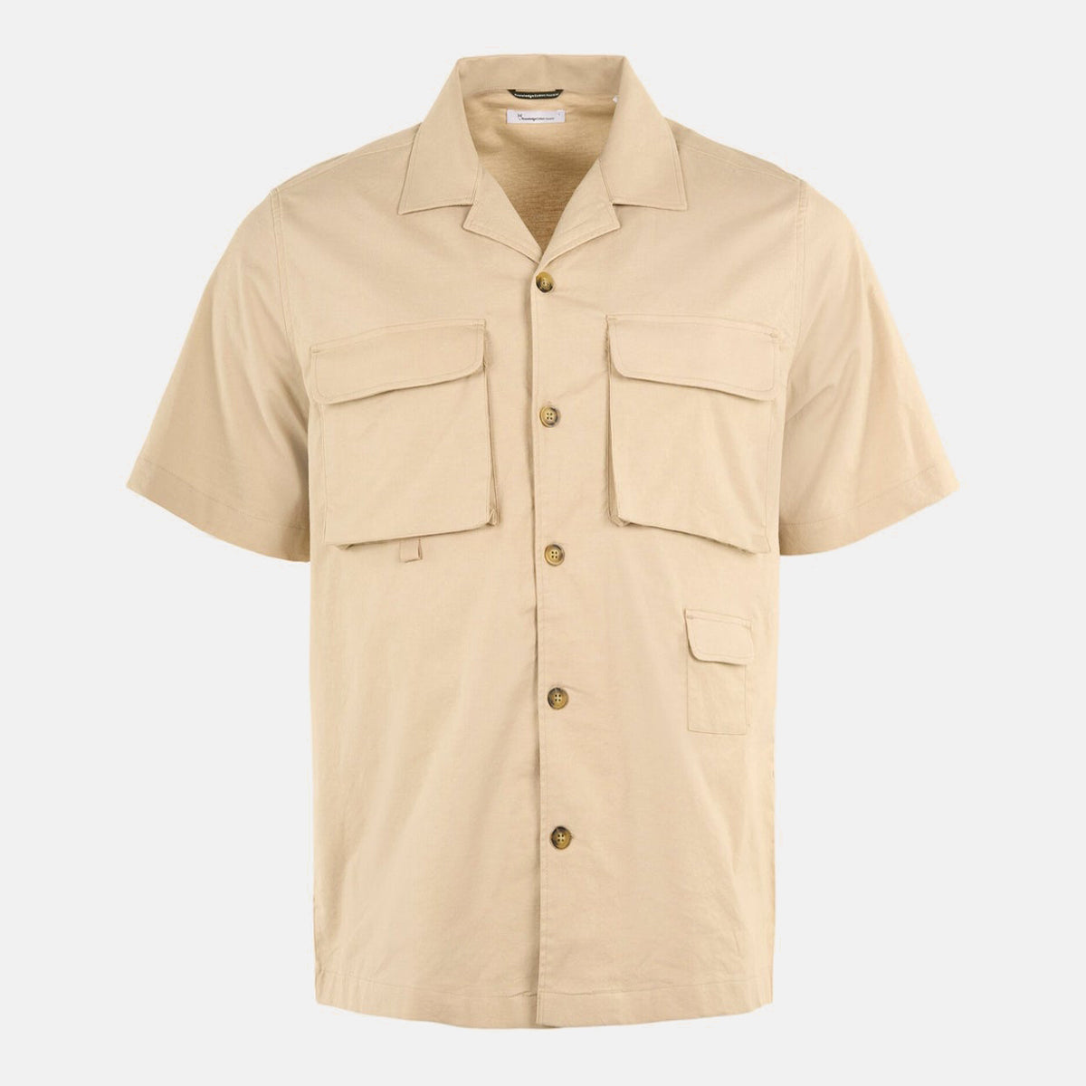 Wave Utility Canvas Shirt - KNOWLEDGE COTTON APPAREL