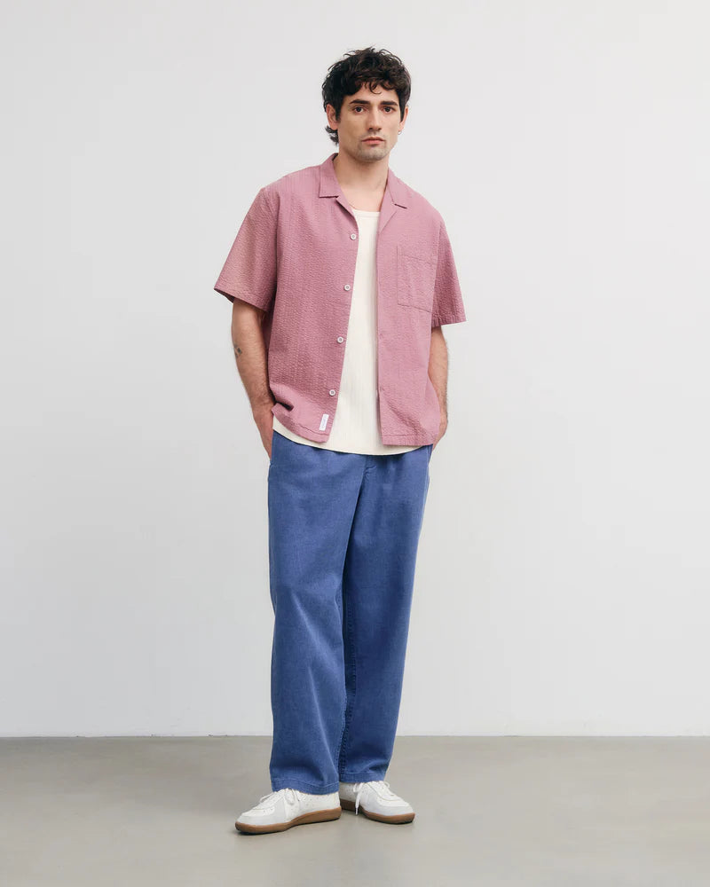 Bowling Shirt Pink Stone