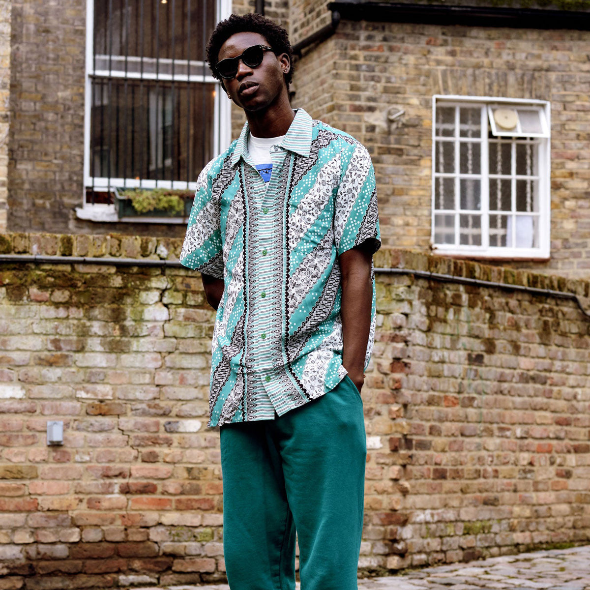 Hummingbird Shirt Summer Green - KOMODO