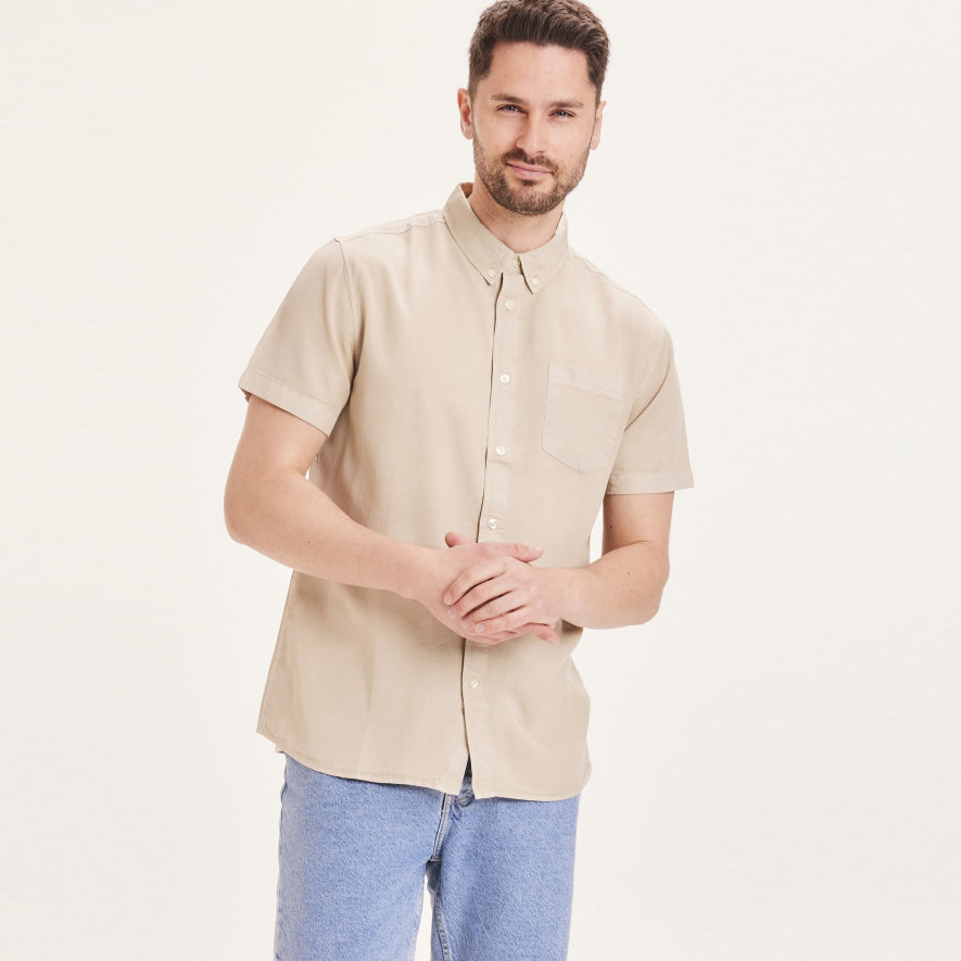 Larch Tencel Shirt - KNOWLEDGE COTTON APPAREL