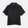 Vivek Shortsleeve Shirt Charcoal Black
