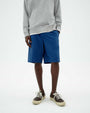 Gasper Seersucker Bermuda Shorts Cobalt