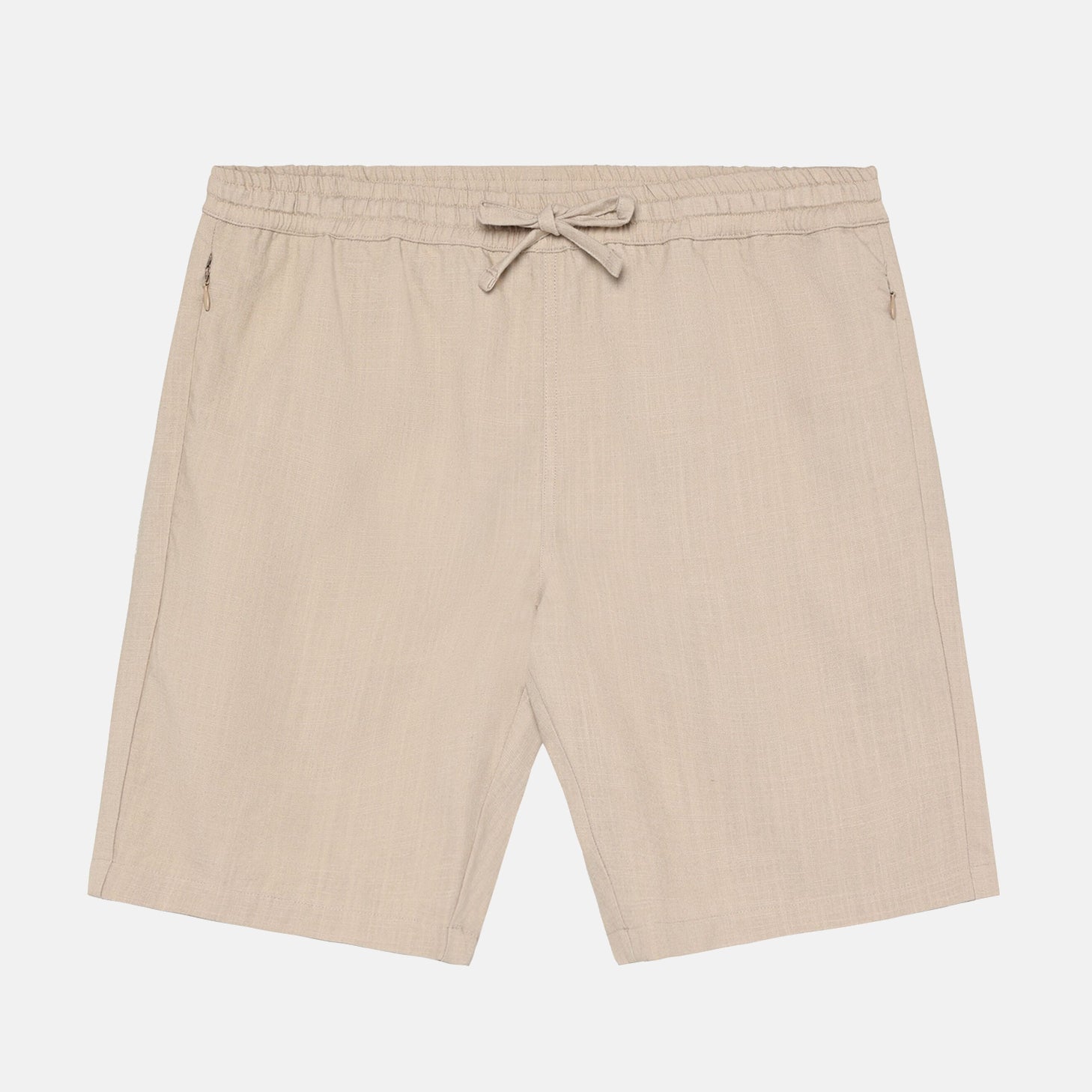 Astral Zip-Pocket Linen & Ecovero Shorts Light Feather
