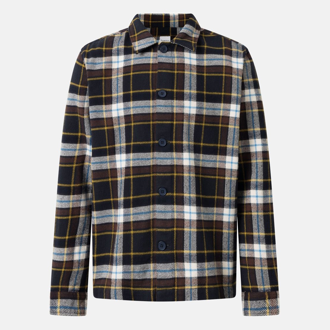Overshirt Flanell Multi - KNOWLEDGE COTTON APPAREL