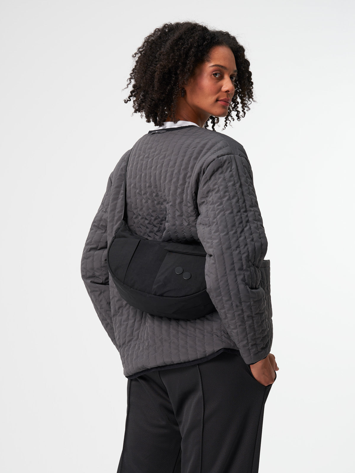 Krumm Medium Crinkle Black - PINQPONQ
