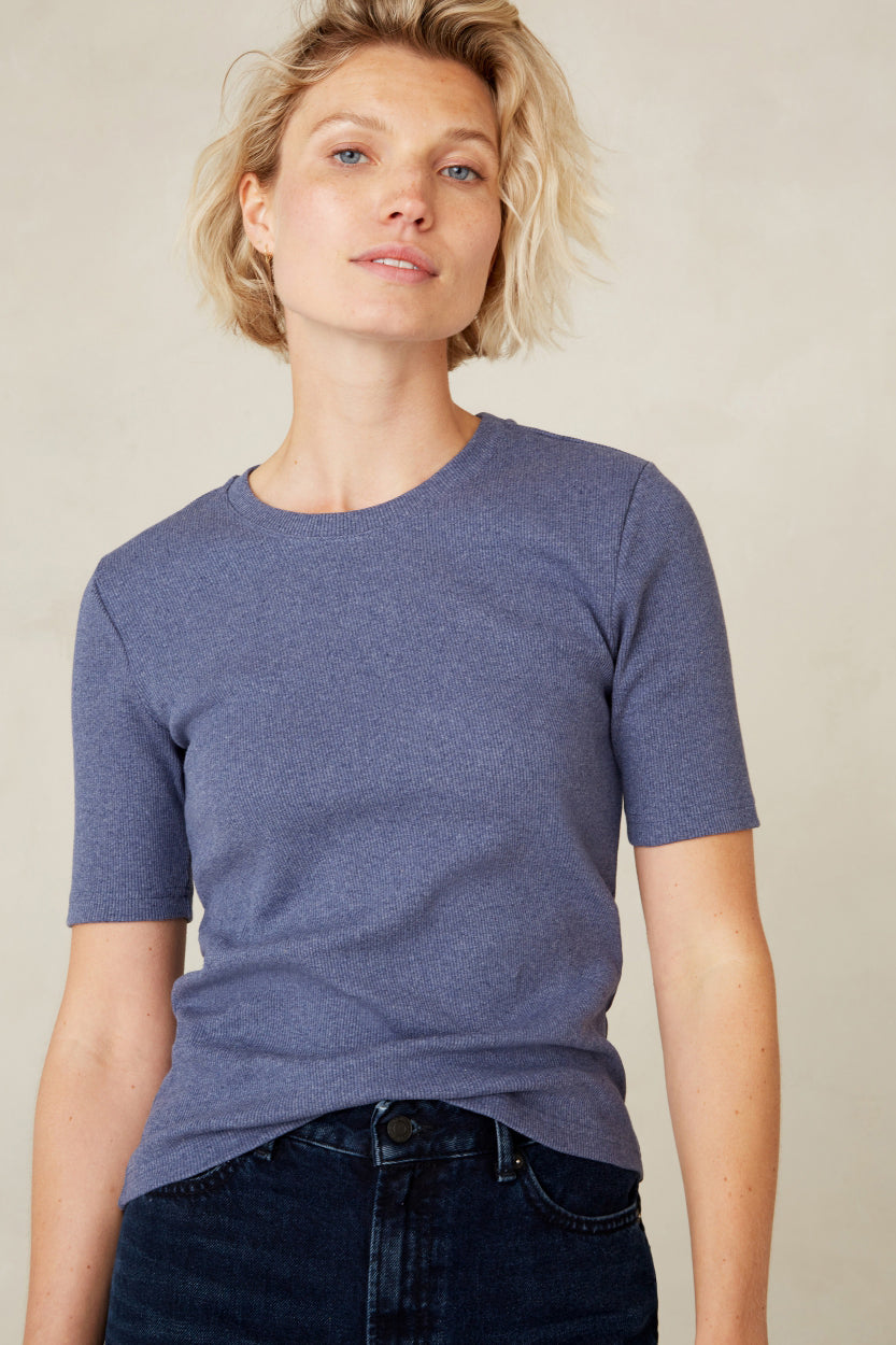 Landry T-shirt Azulon - KINGS OF INDIGO