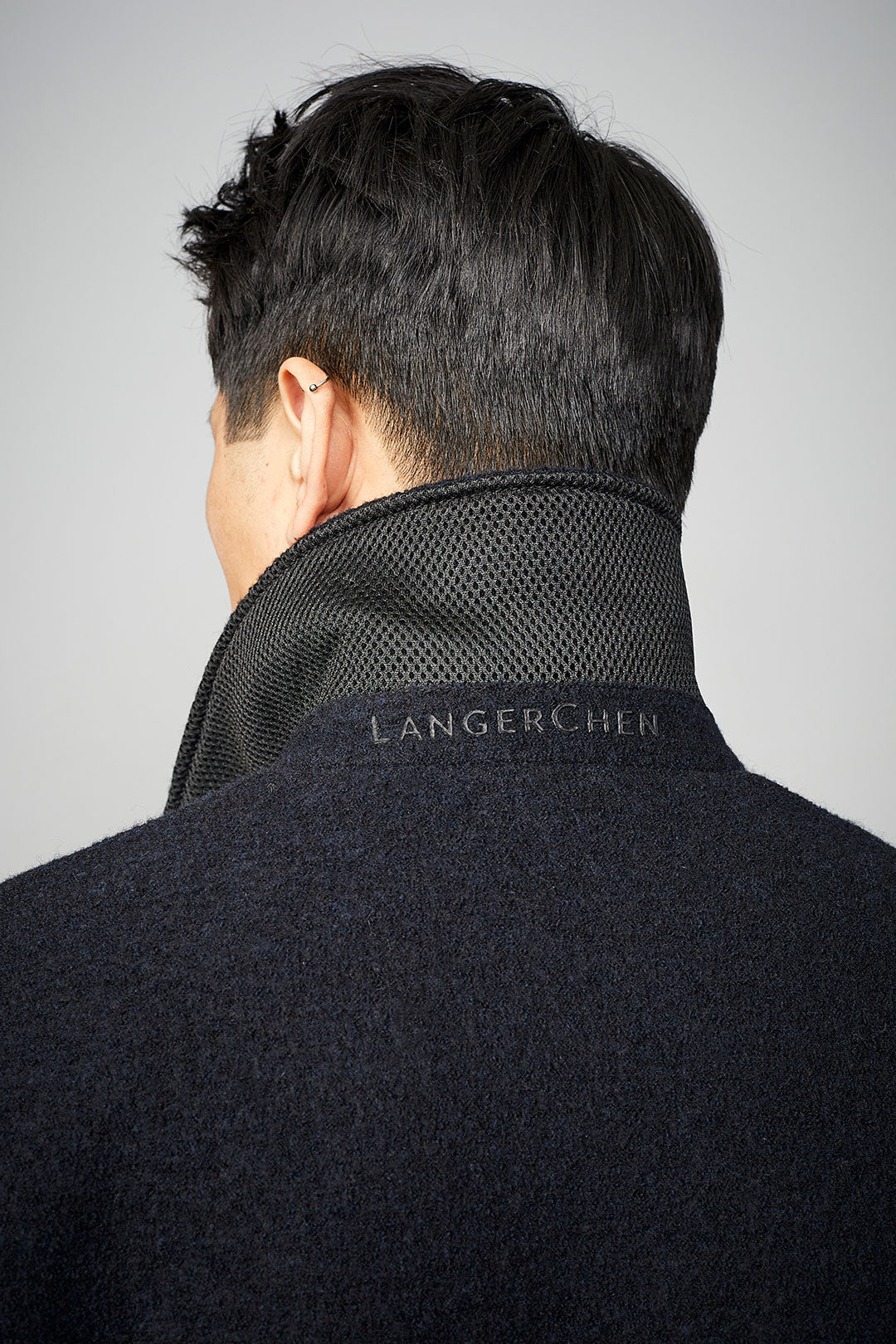 Straiton Coat Carbon - LANGERCHEN