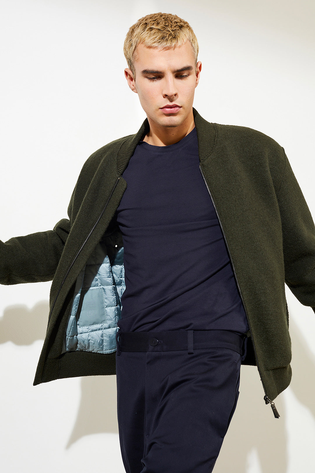 Knoxford Bomber Organic Wool - LANGERCHEN