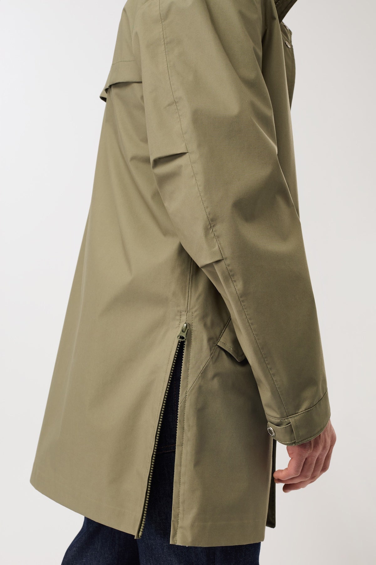 Darkin All-Weather Parka Stone Moss