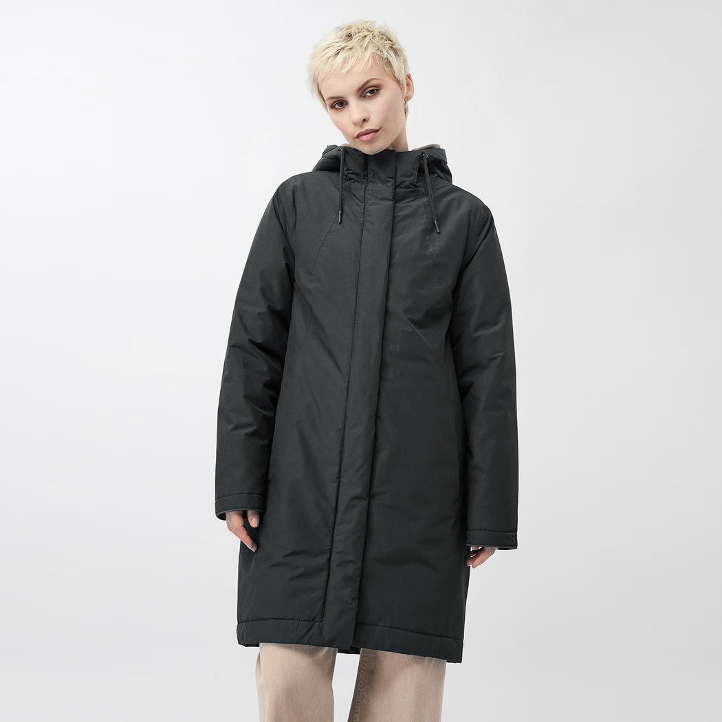 Ariza Parka Vegan Black - LANGERCHEN