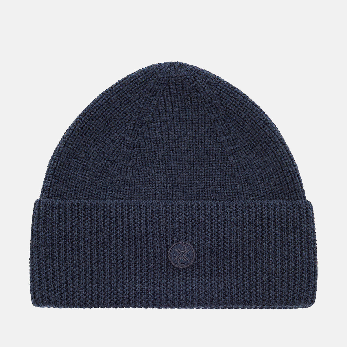 Organic Wool Beanie Navy - LANGERCHEN