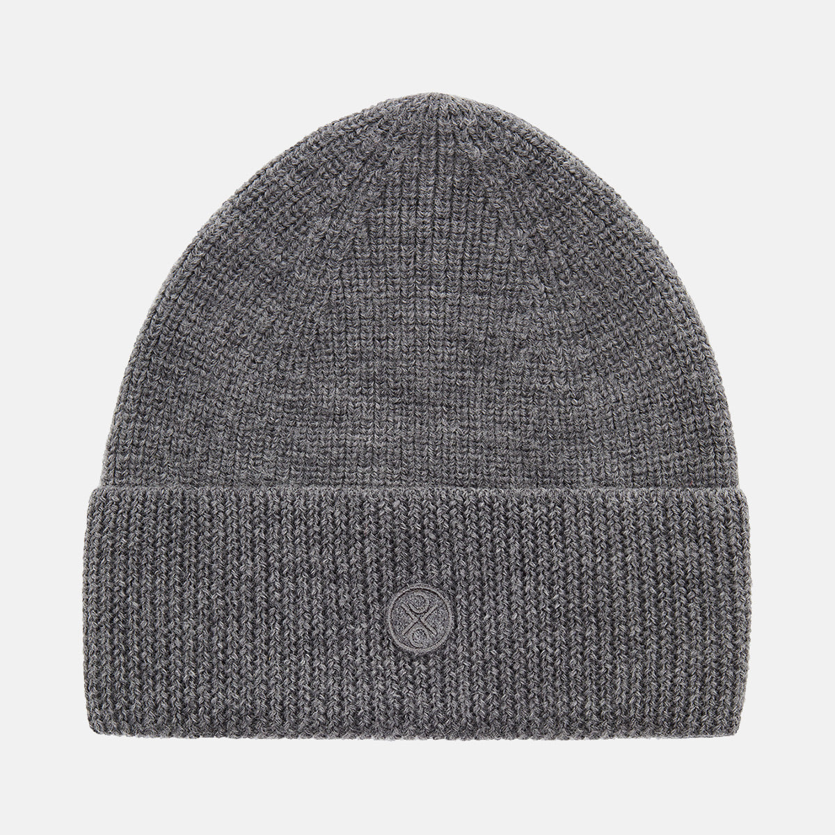 Organic Wool Beanie Basalt - LANGERCHEN