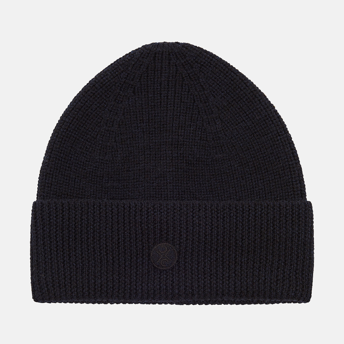 Organic Wool Beanie Carbon - LANGERCHEN