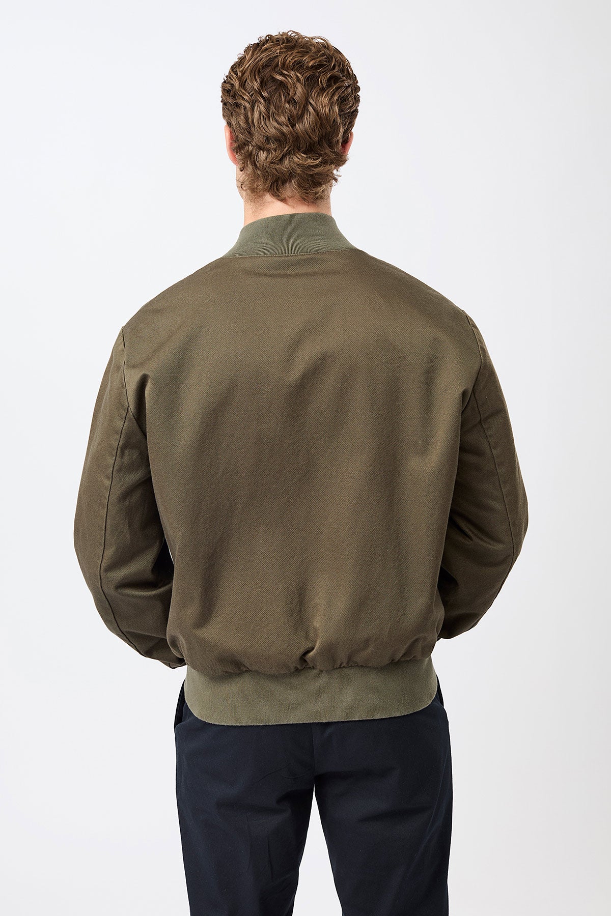 Koojan Bomber Organic Cotton Stone Moss