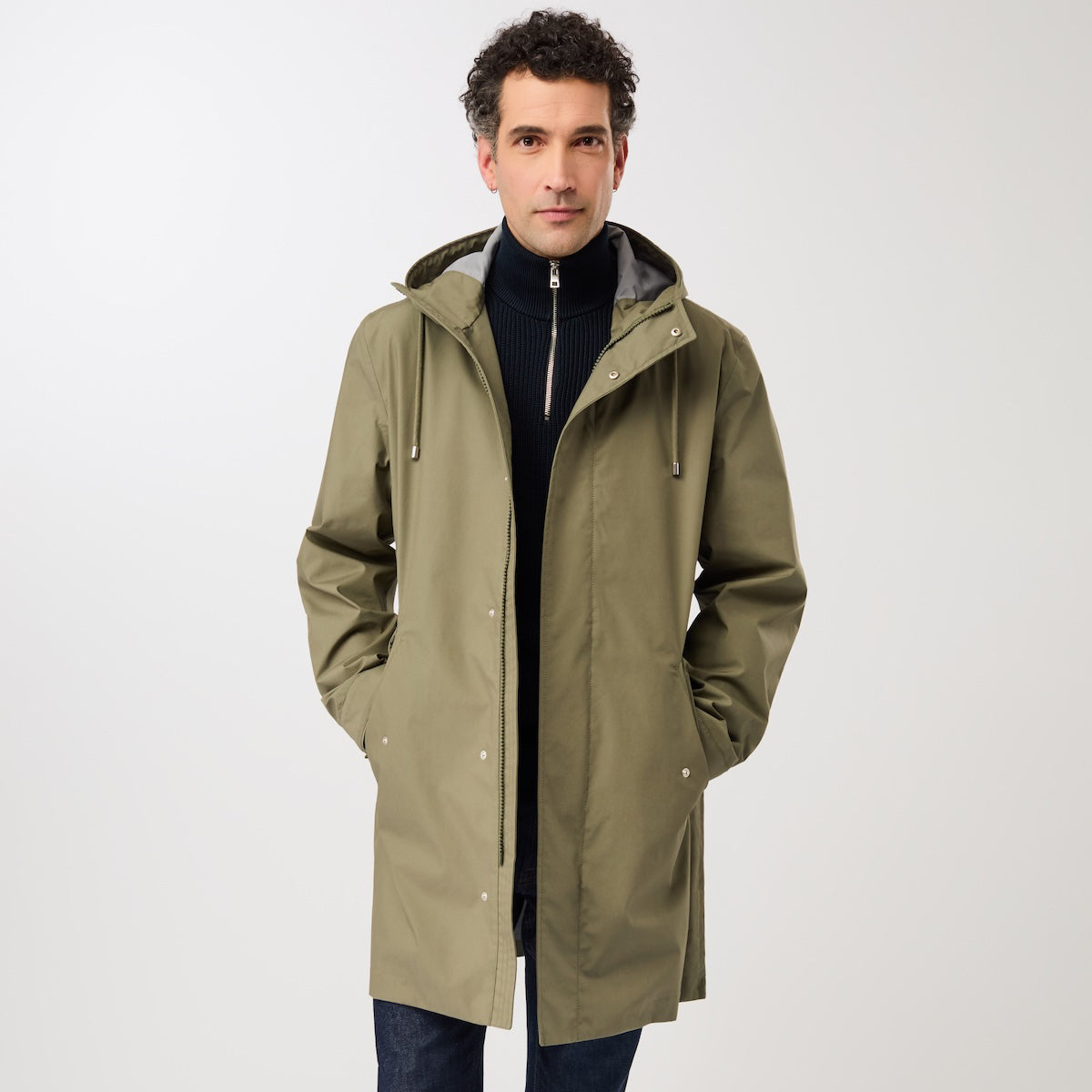Darkin All-Weather Parka Stone Moss