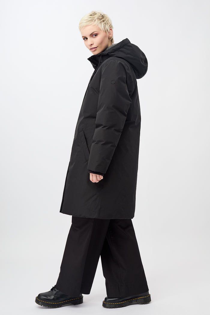 Coat Karron Black - LANGERCHEN
