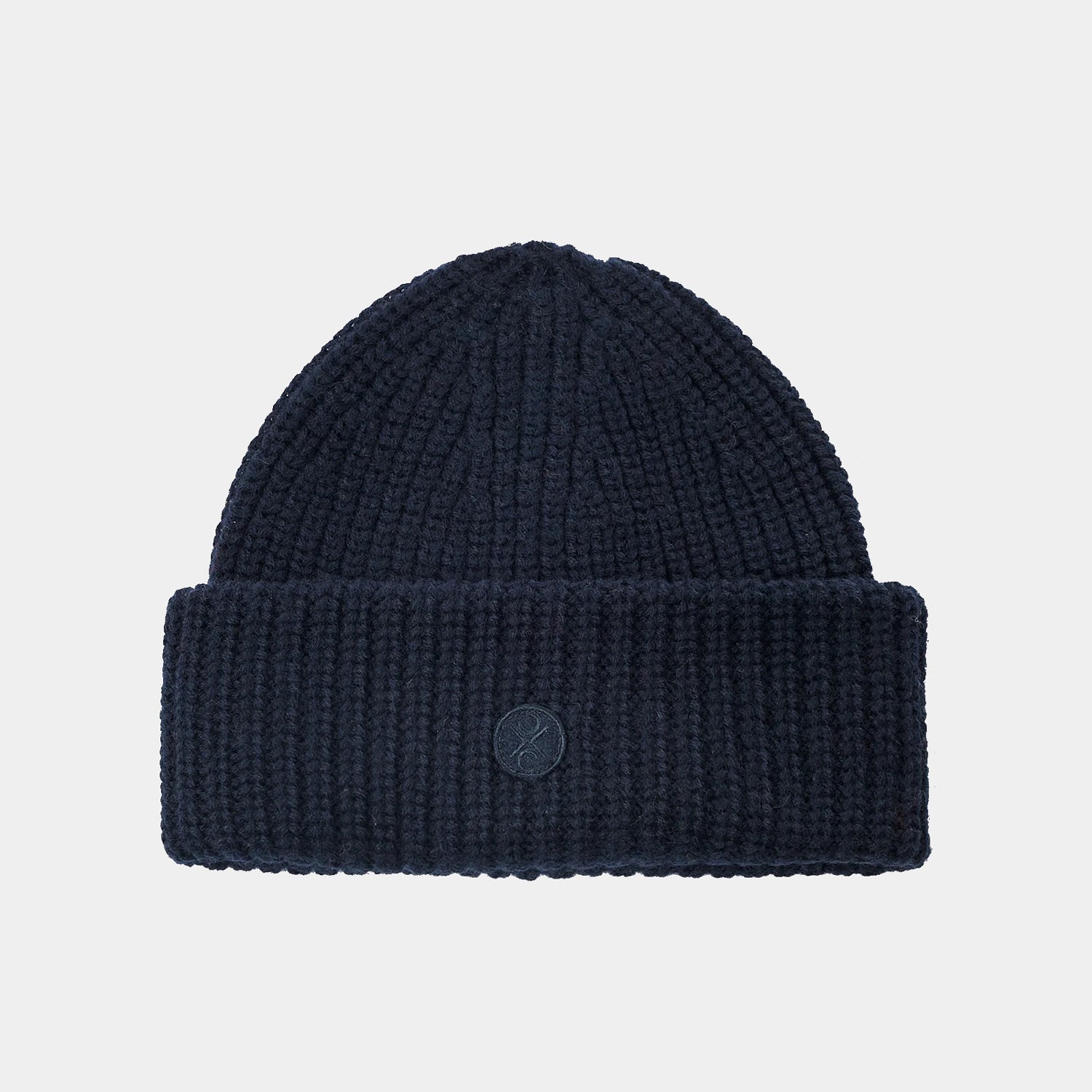 Trenton Organic Wool Beanie Navy