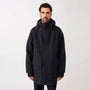 Parka Organic Wool Membrane Tecno Felt Black