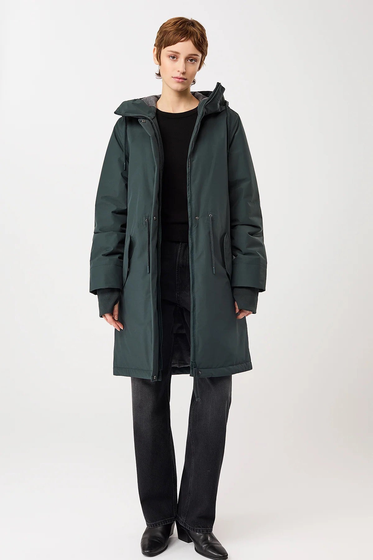 Parka Loosely Cut & Padded Fir