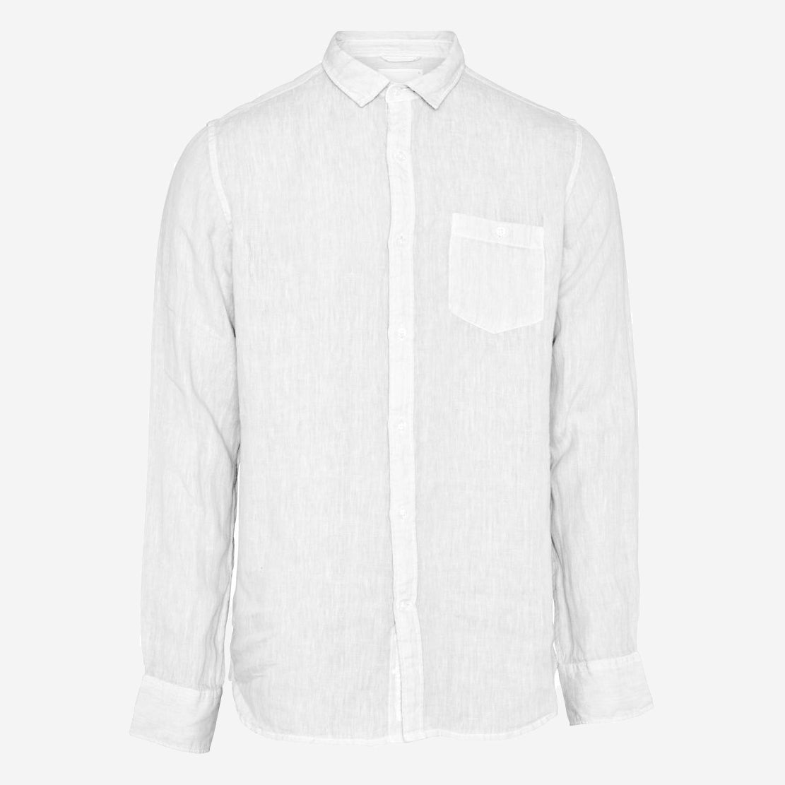 Larch Linen White - KNOWLEDGE COTTON APPAREL