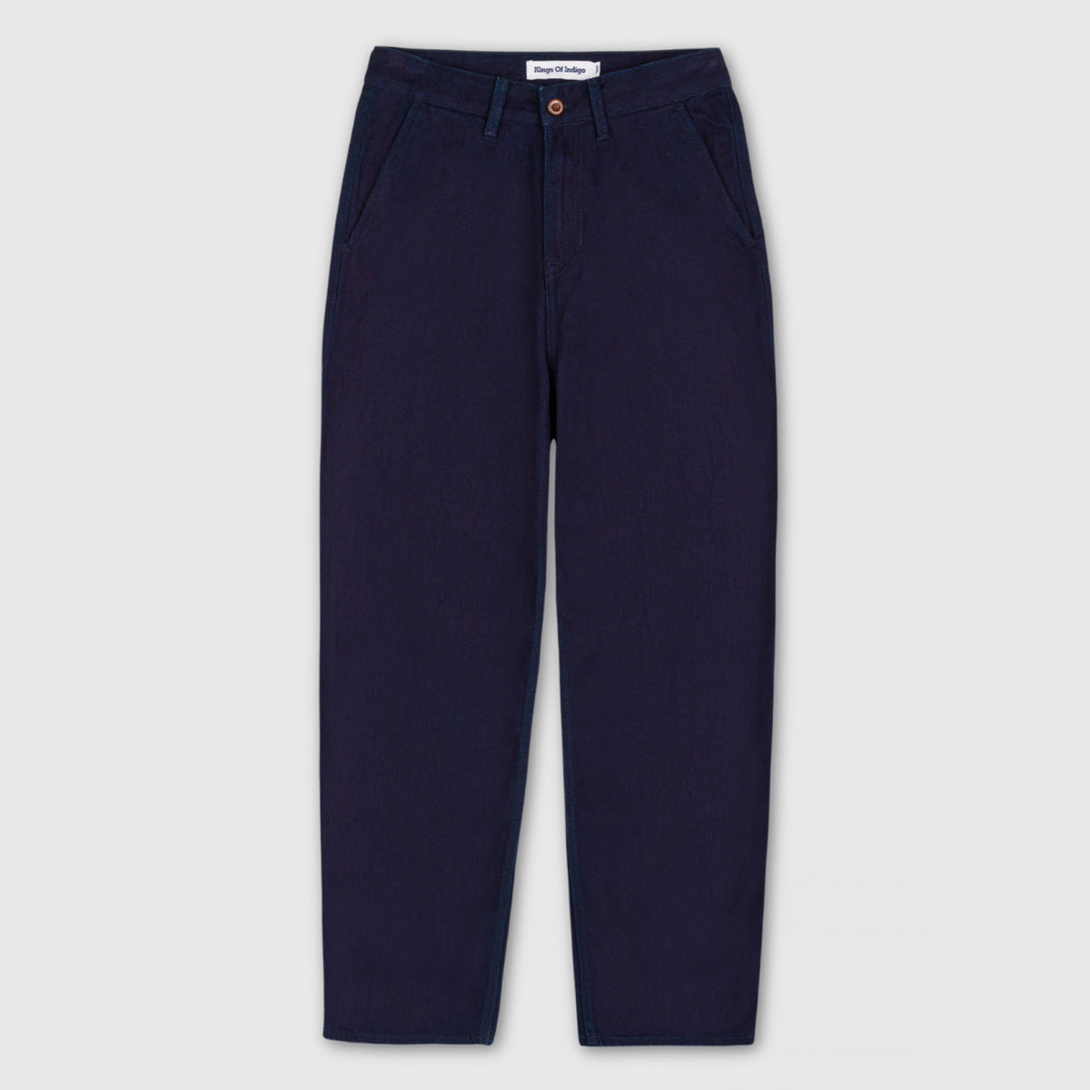 Leila Organic Cotton Cropped Rinse - KINGS OF INDIGO