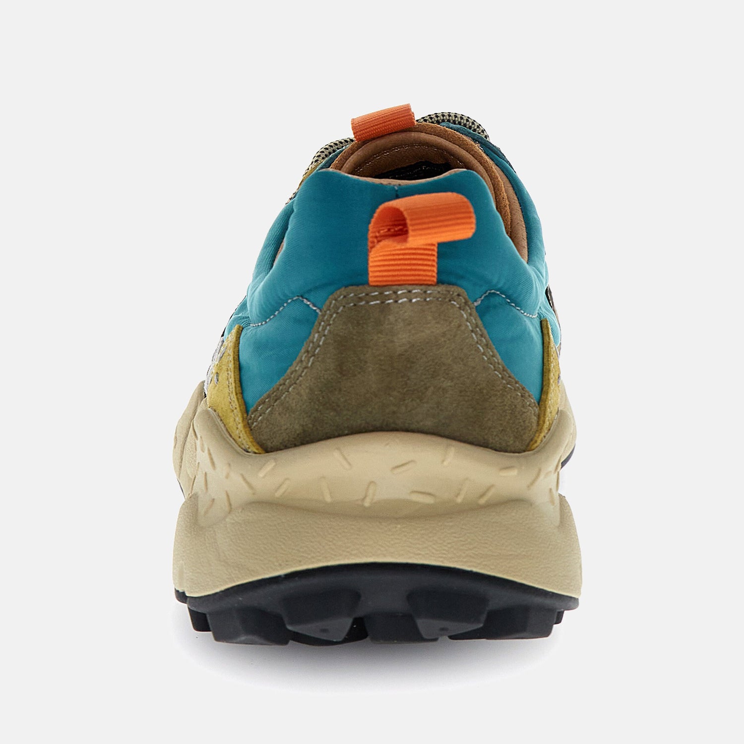 Lenzan Man Suede/Nylon Anthracite-Military-Petrol
