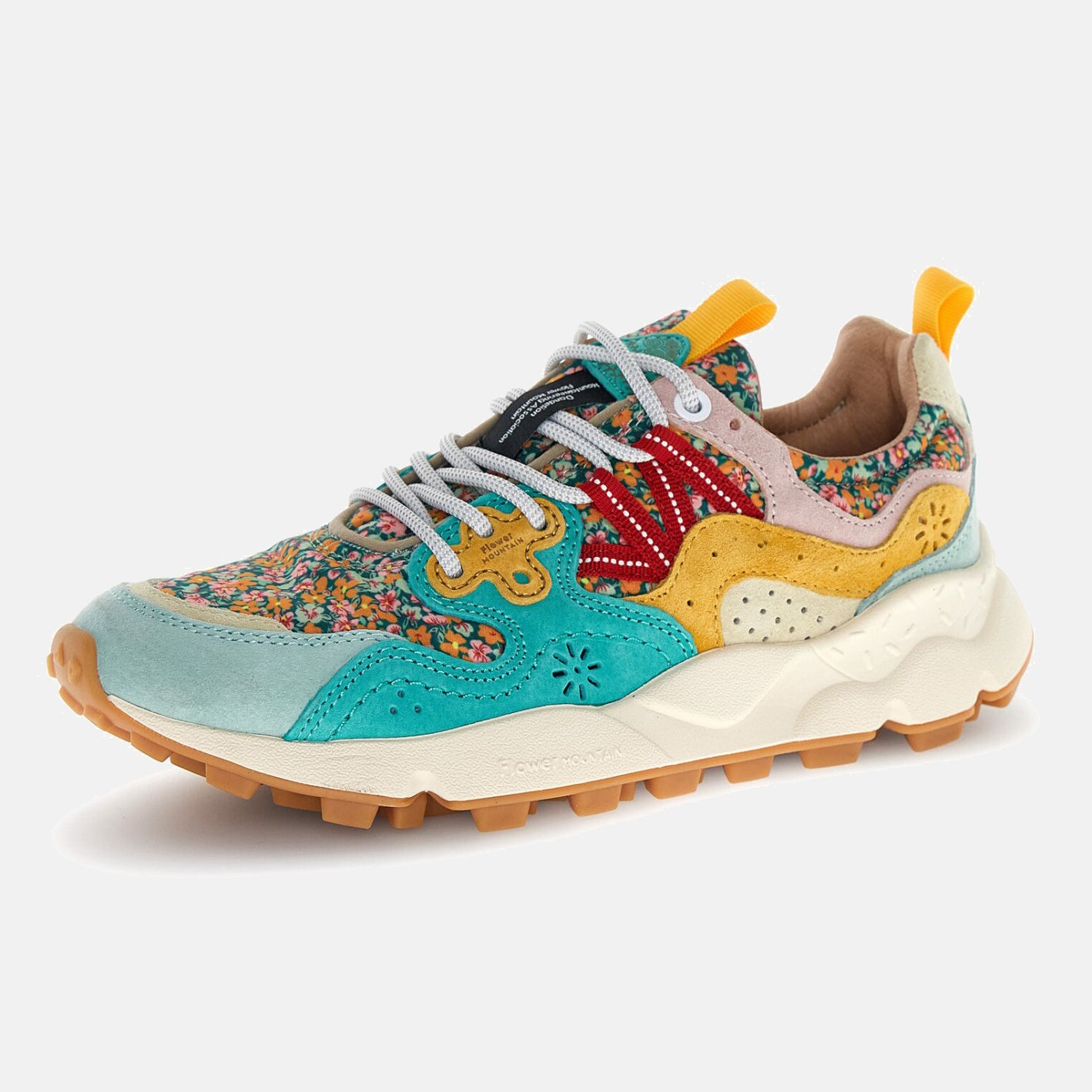 Yamano 3 Woman Flower-Light-Green-Caribia-Zucca