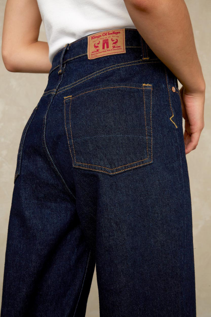 Liora Cropped Clear Clean Hemp Rinse - KINGS OF INDIGO