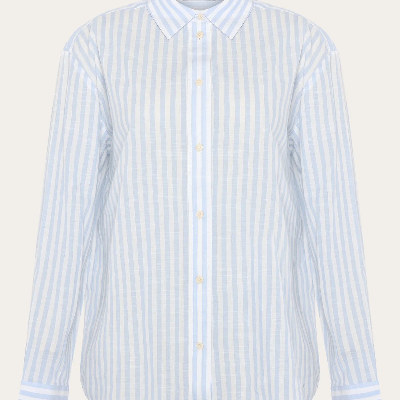 Loose Blue Stripe Shirt